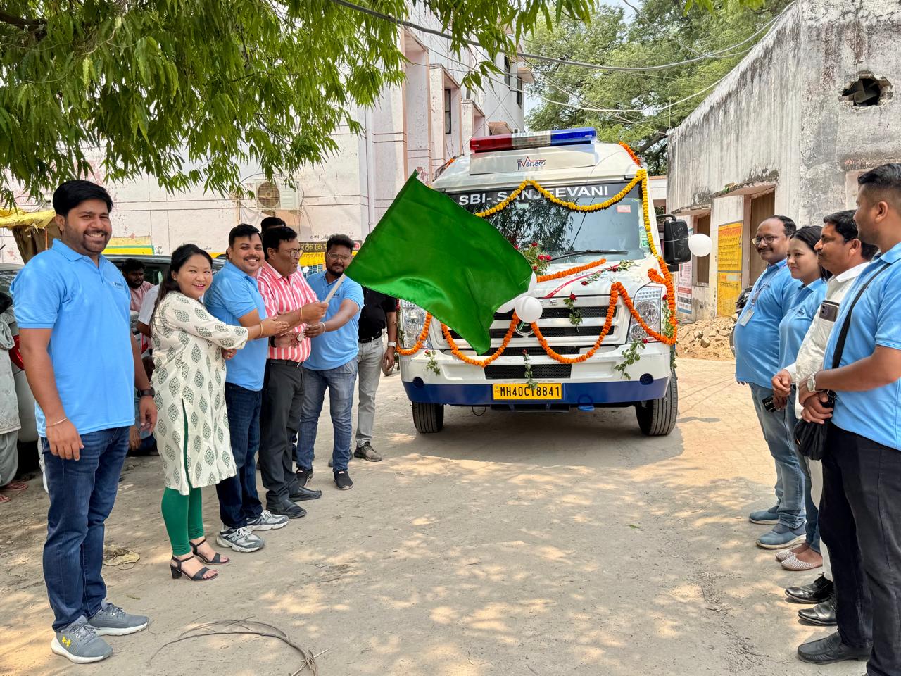 SBI Sanjeevani- Clinic on Wheels project Implemented by PANKH under CSR support of SBI Foundation